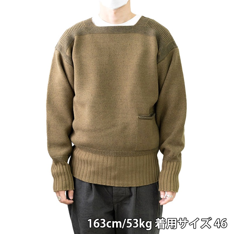Nigel Cabourn �ʥ������륱���ܥ�  �˥å� �������� ��RED CROSS MODIFIED KNIT WOOL"  80450040001