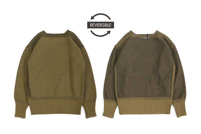 Nigel Cabourn �ʥ������륱���ܥ�  �˥å� �������� ��RED CROSS MODIFIED KNIT WOOL"  80450040001