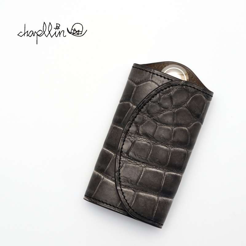 chapllin ����åץ�� ���������� ���� CROCODILE LEATHER KEY CASE CPC-KEY-CR-SUMI