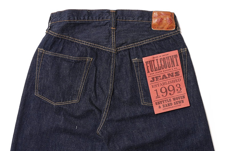 FULLCOUNT ե륫  ѥ  Wide Denim  Super Smooth  24SS:Limited Collection  ONE WASH  0105SSW