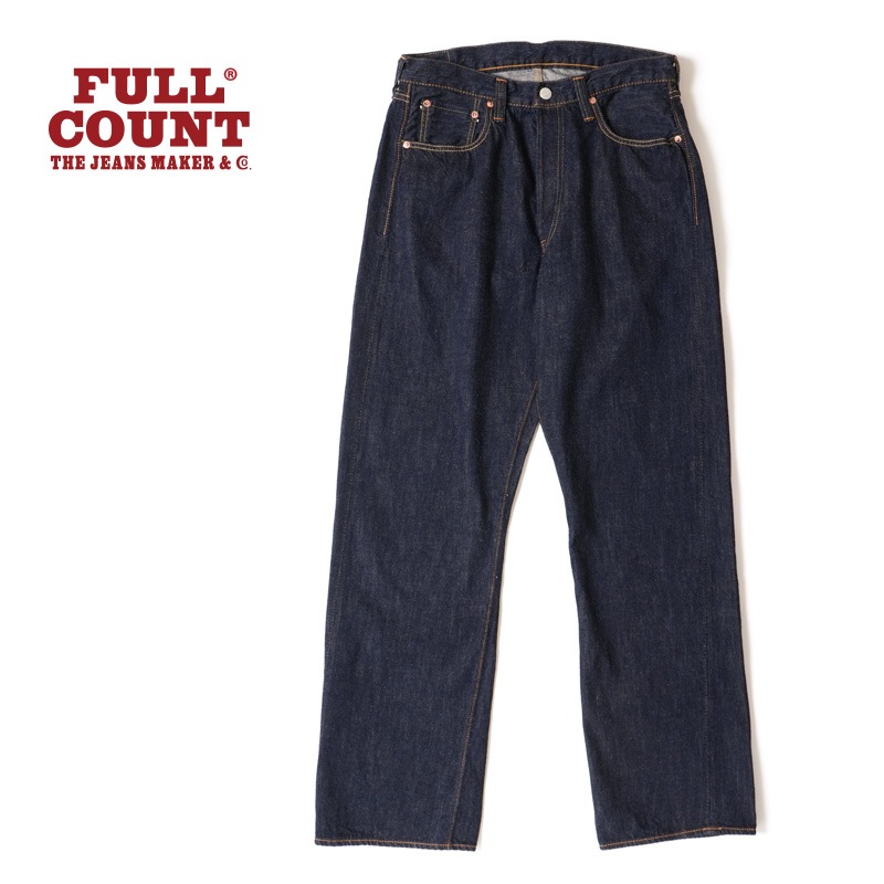 FULLCOUNT ե륫  ѥ  Wide Denim  Super Smooth  24SS:Limited Collection  ONE WASH  0105SSW