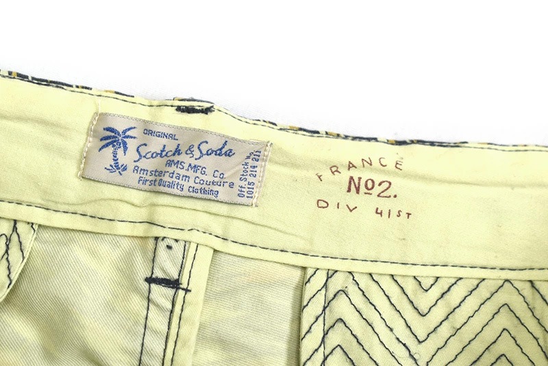 SCOTCH&SODA �����å�����ɥ����� ���硼�� �ϡ��եѥ�� "SLIM FIT CHINO SHORTS" SC81122-41