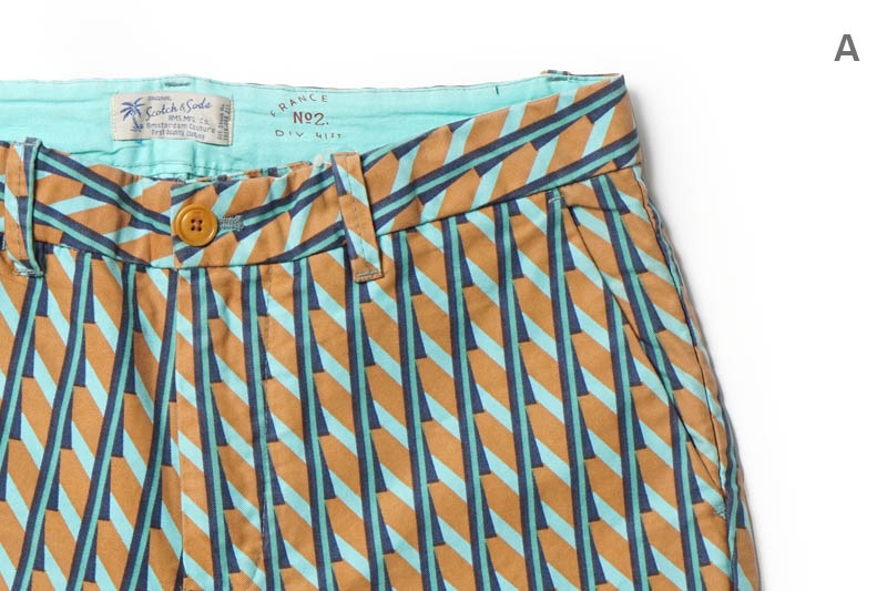 SCOTCH&SODA �����å�����ɥ����� ���硼�� �ϡ��եѥ�� "SLIM FIT CHINO SHORTS" SC81122-41