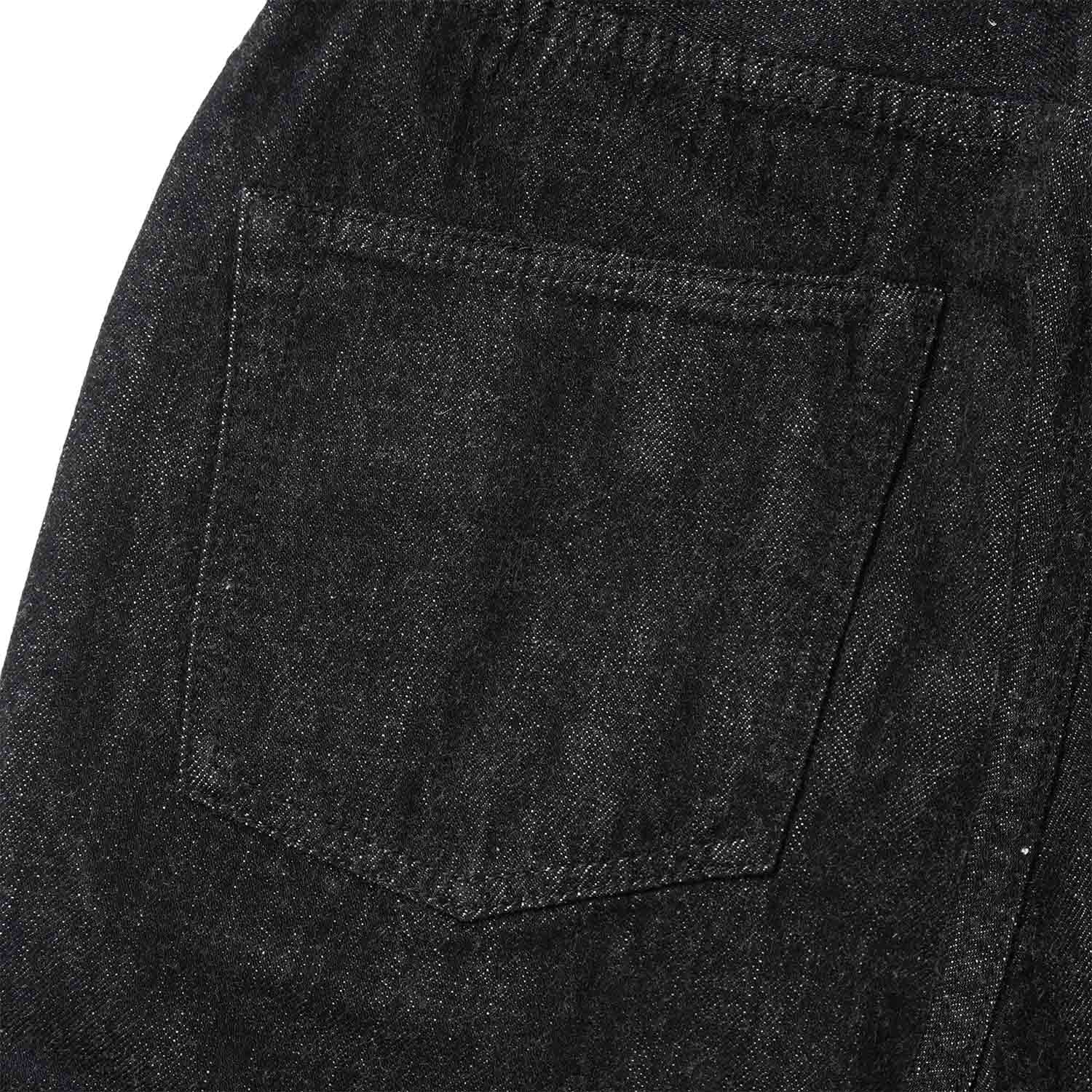 FULLCOUNT �ե륫����� �ѥ��  "Wide Black Selvedge Denim(Super Smooth)"  0105BKSS