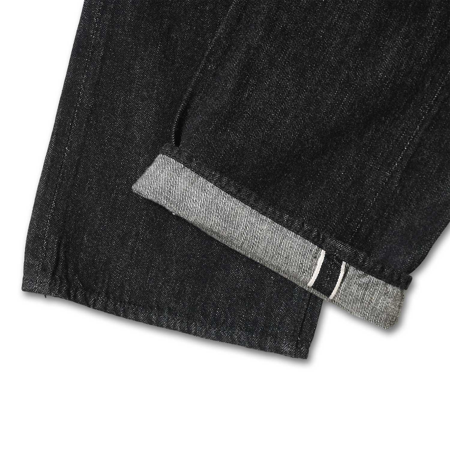 FULLCOUNT �ե륫����� �ѥ��  "Wide Black Selvedge Denim(Super Smooth)"  0105BKSS