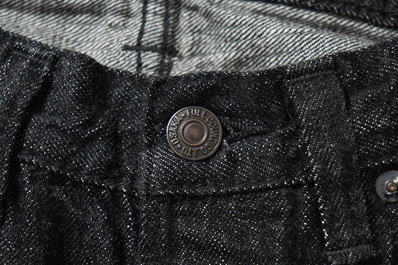FULLCOUNT ե륫 ѥ  "Wide Black Selvedge Denim(Super Smooth)"  0105BKSS