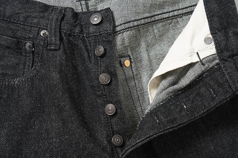 FULLCOUNT ե륫 ѥ  "Wide Black Selvedge Denim(Super Smooth)"  0105BKSS