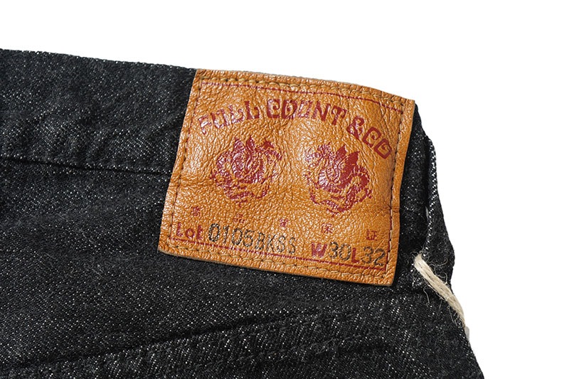 FULLCOUNT ե륫 ѥ  "Wide Black Selvedge Denim(Super Smooth)"  0105BKSS