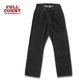 FULLCOUNT �ե륫����� �ѥ��  "Wide Black Selvedge Denim(Super Smooth)"  0105BKSS