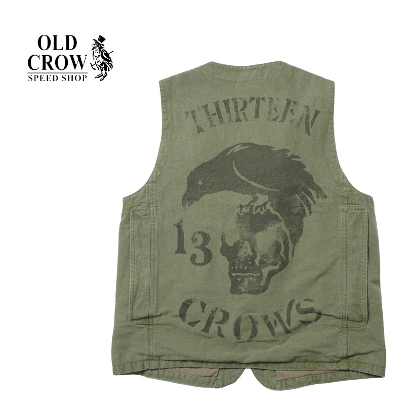 OLD CROW ������ɥ����� �ġ���٥���  "THIRTEEN CROWS - TOOL VEST"  OC5307