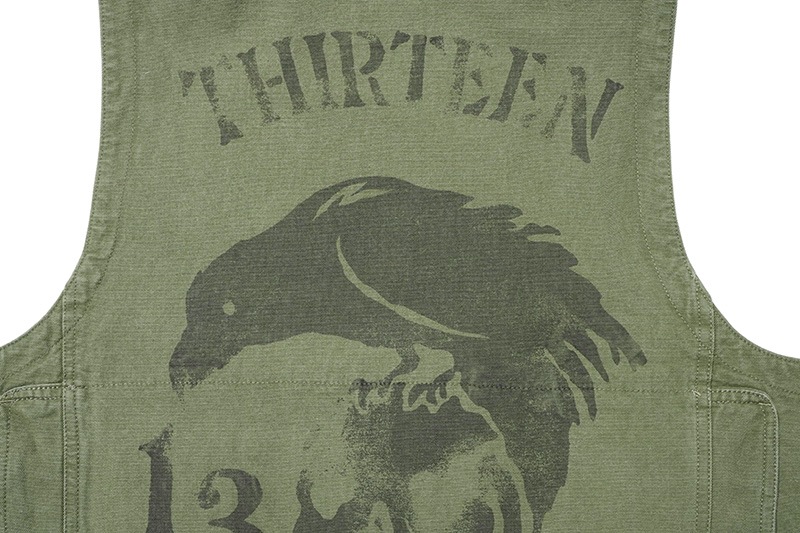 OLD CROW ������ɥ����� �ġ���٥���  "THIRTEEN CROWS - TOOL VEST"  OC5307