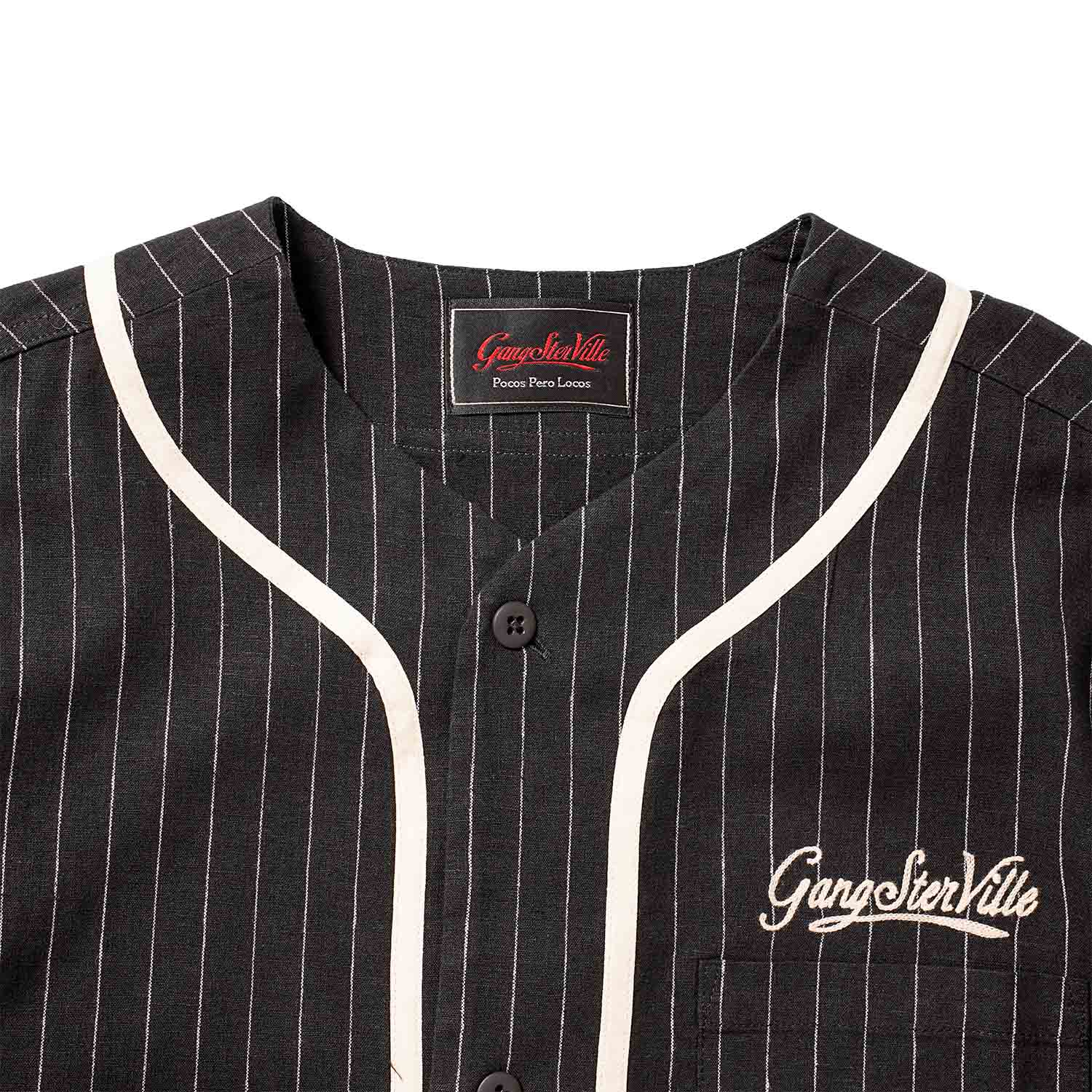 GANGSTERVILLE ����󥰥������ӥ� Ⱦµ����� ��THUG LIFE - BASEBALL SHIRTS�� GSV6114