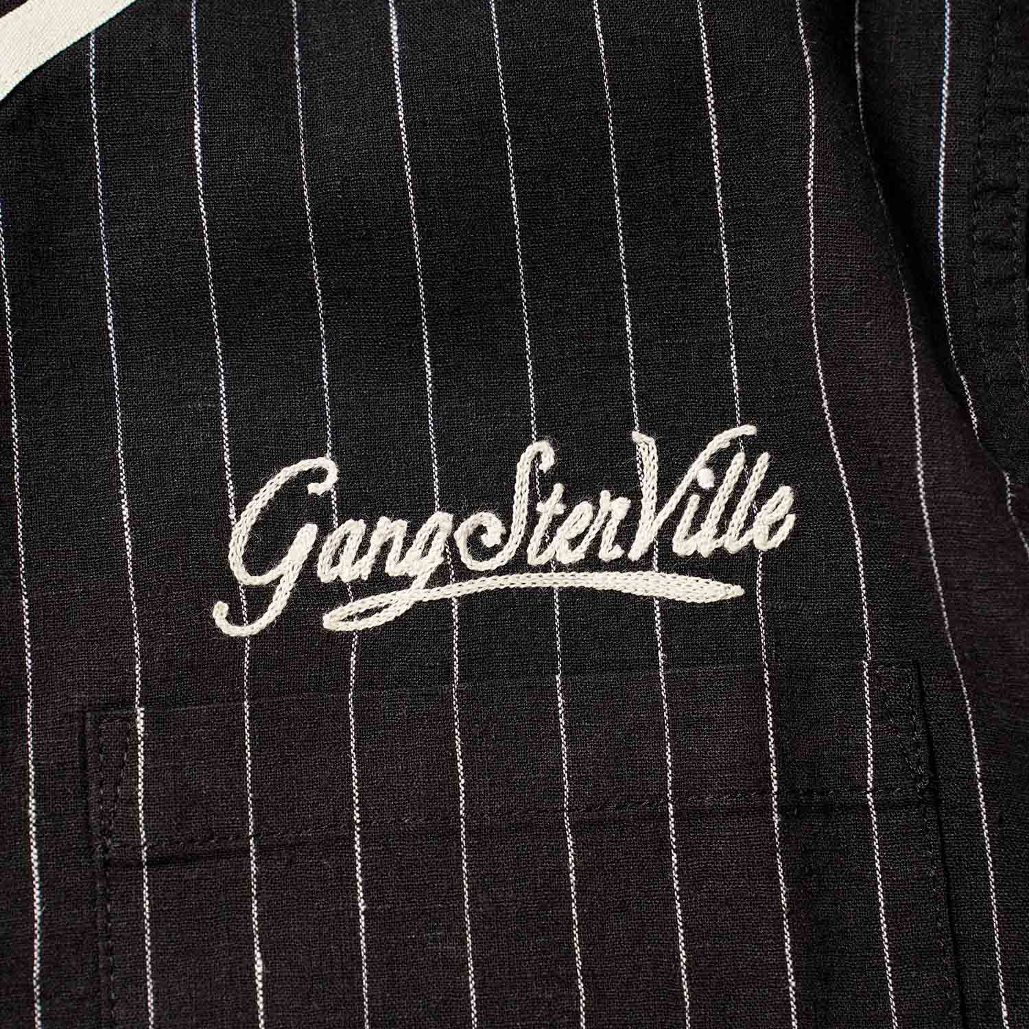 GANGSTERVILLE ����󥰥������ӥ� Ⱦµ����� ��THUG LIFE - BASEBALL SHIRTS�� GSV6114