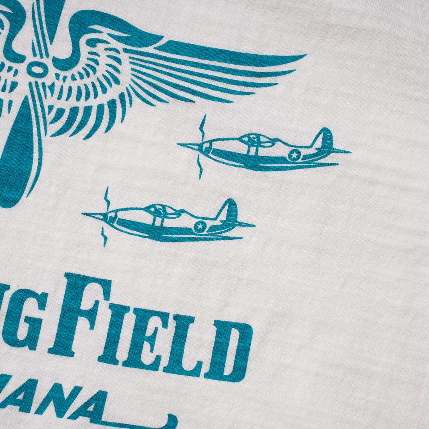 BUZZ RICKSON'S �Х��ꥯ���� ȾµT����� SLUB YARN T-SHIRT "USAAF HARDING FIELD" BR79726