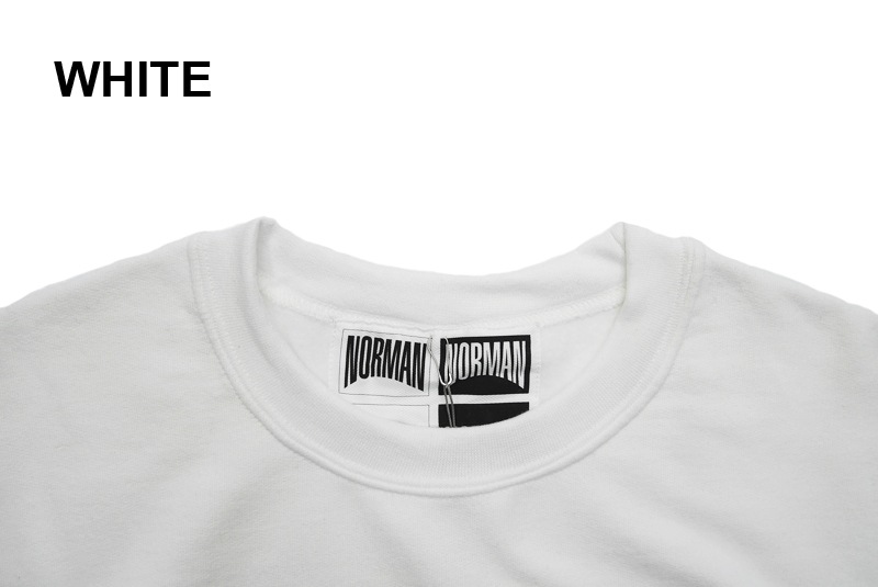 NORMAN �Υ�ޥ� �������å� Logo Print Crew Neck Sweat "HATE" NOR-0034