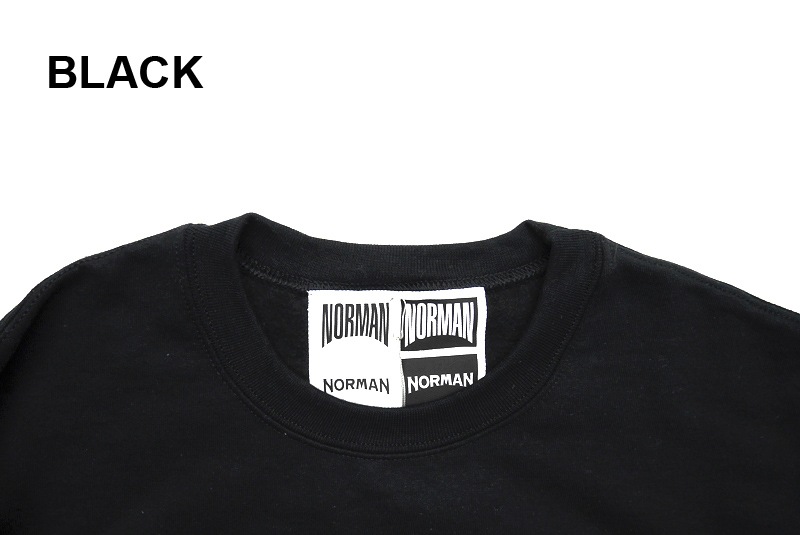 NORMAN �Υ�ޥ� �������å� Logo Print Crew Neck Sweat "HATE" NOR-0034