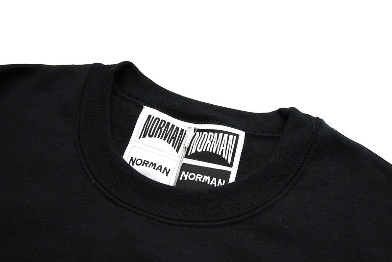 NORMAN �Υ�ޥ� �������å� Logo Print Crew Neck Sweat "HATE" NOR-0034