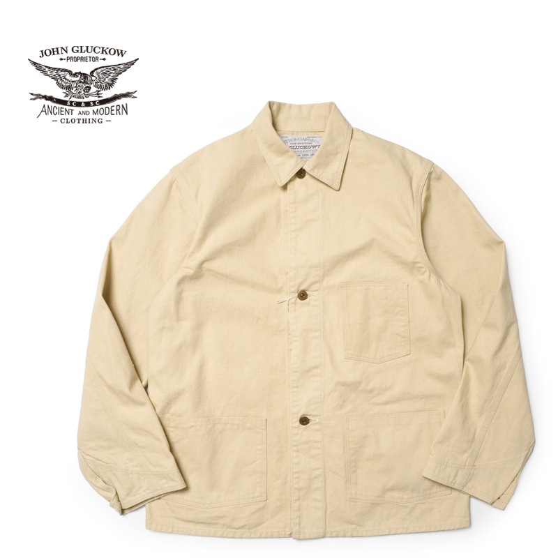 JOHN GLUCKOW ����󥰥�å���  ���㥱�å�  Lot JG-11 "1920s The Everyday Work Jacket"  JG-11(22AW)