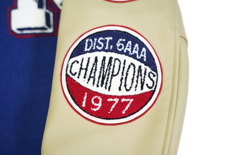 Whitesville �ۥ磻�ĥӥ� ����ɥ��㥱�å� 30oz. WOOL MELTON AWARD JACKET ��MAVERICKS�� (ROYAL)  WV15166-126