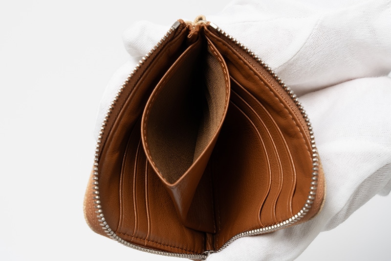 ��10��ǯ�����chapllin ����åץ�� �ߥ˥�����å� �̥�� ����ե���ȥ쥶�� �̷�������å� "ELEPAHANT LEATHER WALLET" CPMW-L-EL-NUME