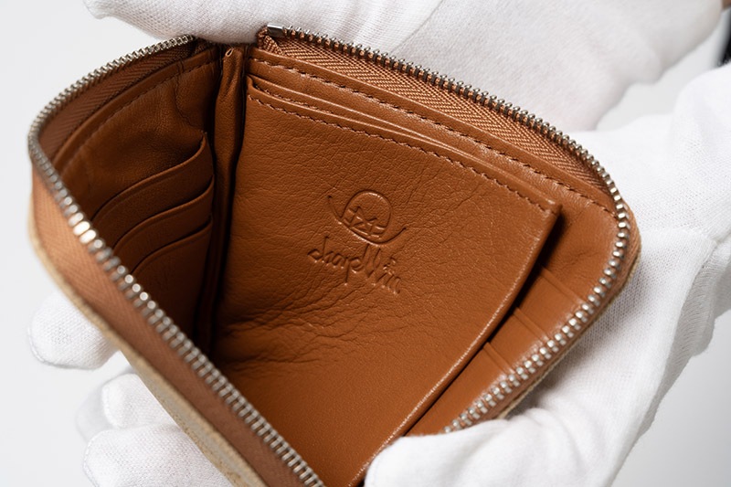 ��10��ǯ�����chapllin ����åץ�� �ߥ˥�����å� �̥�� ����ե���ȥ쥶�� �̷�������å� "ELEPAHANT LEATHER WALLET" CPMW-L-EL-NUME