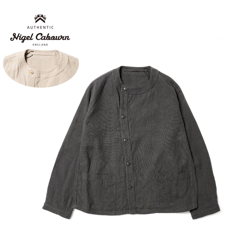 Nigel Cabourn ʥ륱ܥ 㥱å "FRENCH WORK JK LINEN PIN OX" 80480030003