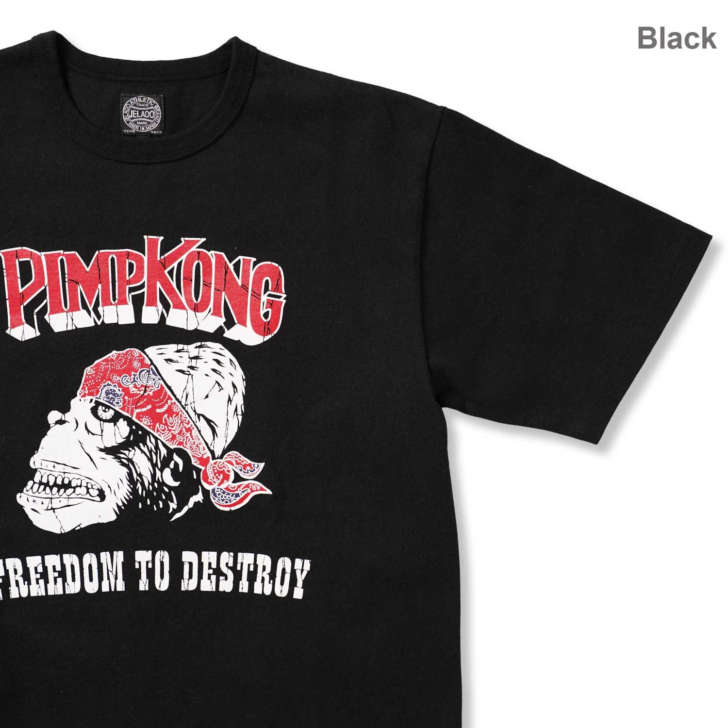 JELADO �����顼�� Ⱦµ T����� "PIMP KONG Tee" AB21235
