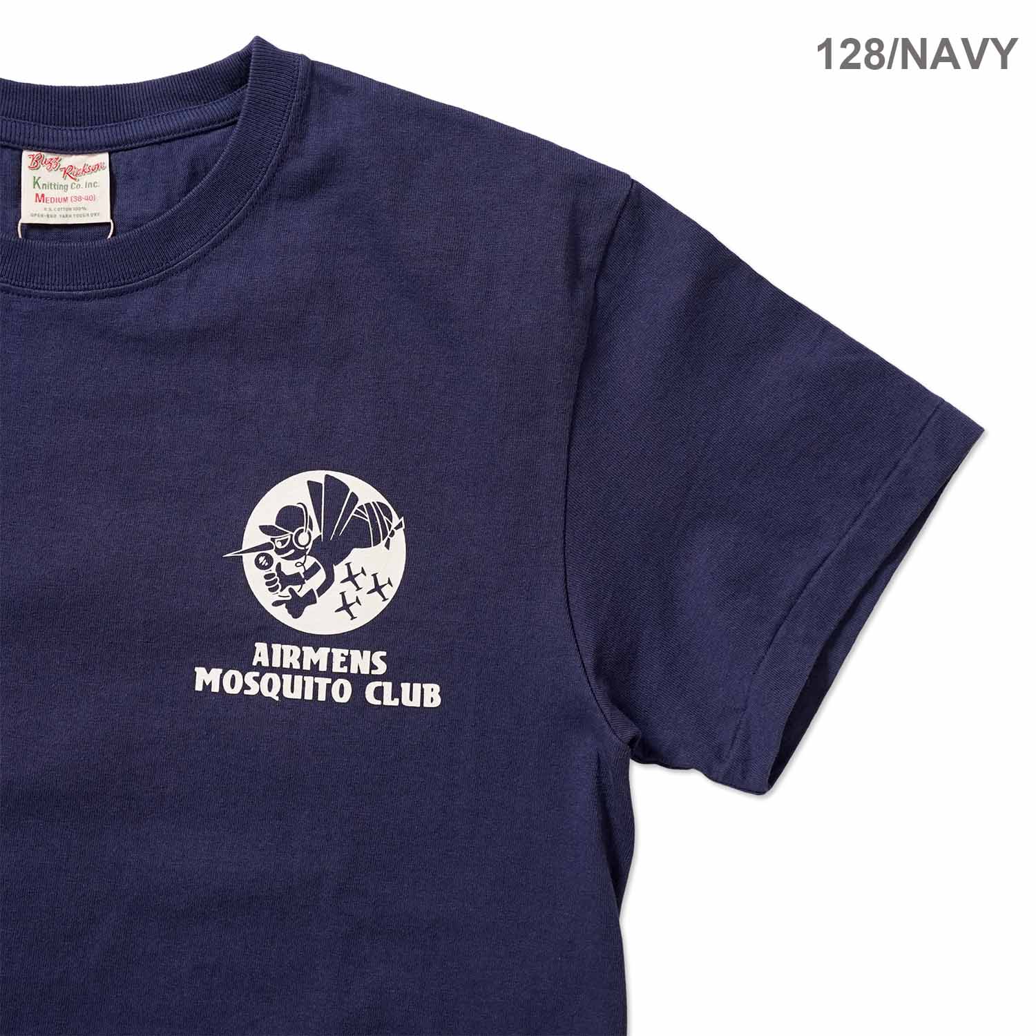 BUZZ RICKSON'S �Х��ꥯ���� ȾµT����� S/S T-SHIRTS "PX T MOUQUITO CLUB" BR79758
