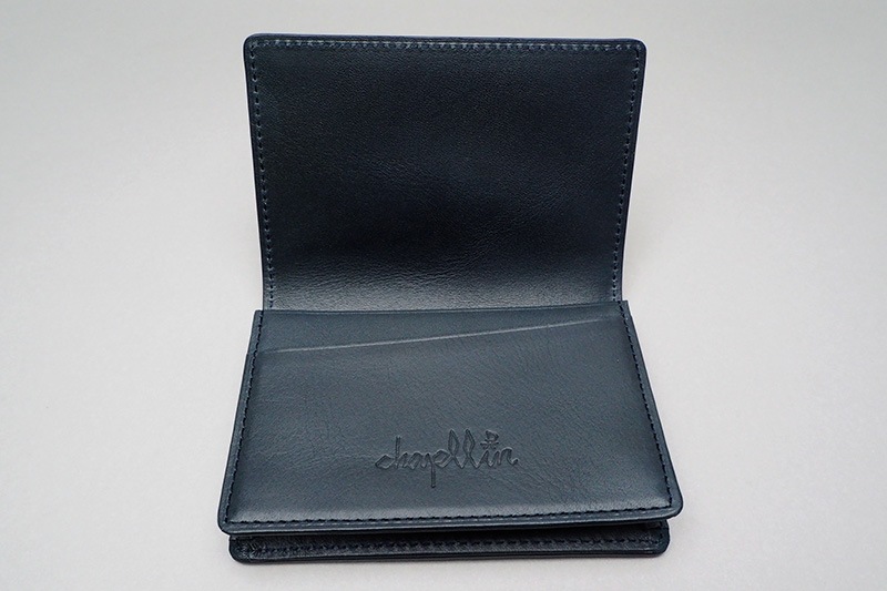 chapllin ����åץ�� �����ɥ����� ��ELEPHANT LEATHER CARD CASE�� NAVY CPC-CC-EL-NV