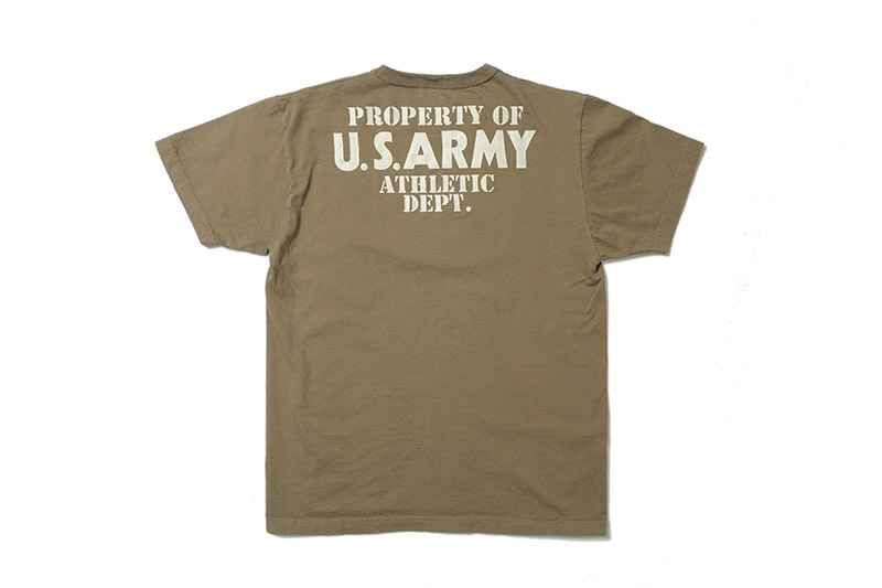 BUZZ RICKSON'S �Х��ꥯ���� ȾµT����� "U.S. ARMY ATHLETIC DEPT." BR79348