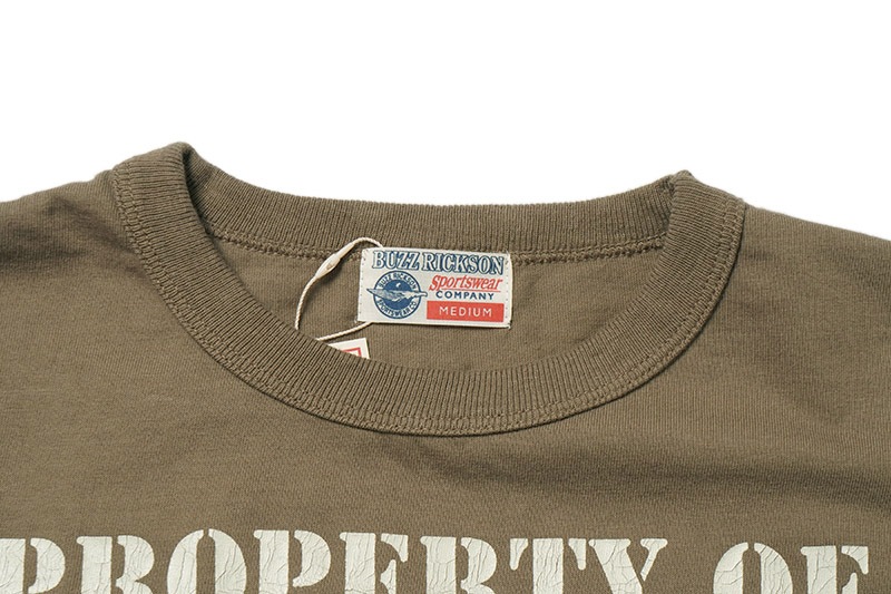 BUZZ RICKSON'S �Х��ꥯ���� ȾµT����� "U.S. ARMY ATHLETIC DEPT." BR79348