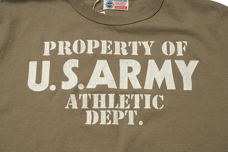 BUZZ RICKSON'S �Х��ꥯ���� ȾµT����� "U.S. ARMY ATHLETIC DEPT." BR79348