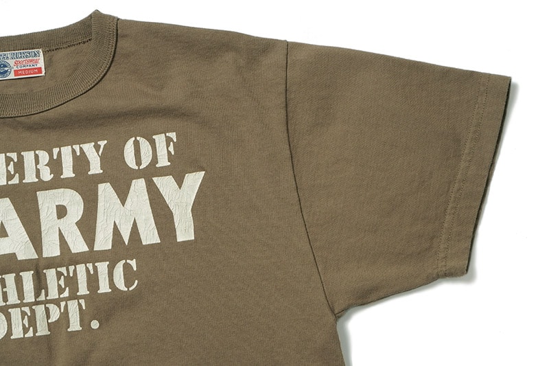 BUZZ RICKSON'S �Х��ꥯ���� ȾµT����� "U.S. ARMY ATHLETIC DEPT." BR79348