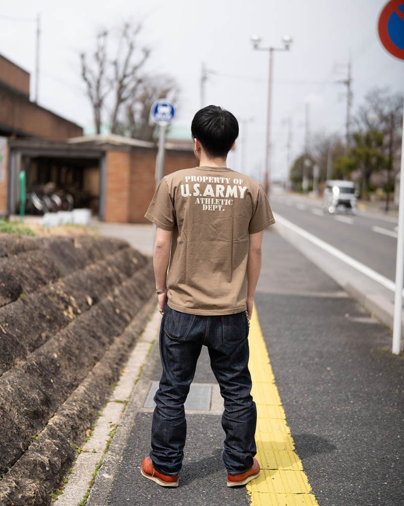 BUZZ RICKSON'S �Х��ꥯ���� ȾµT����� "U.S. ARMY ATHLETIC DEPT." BR79348