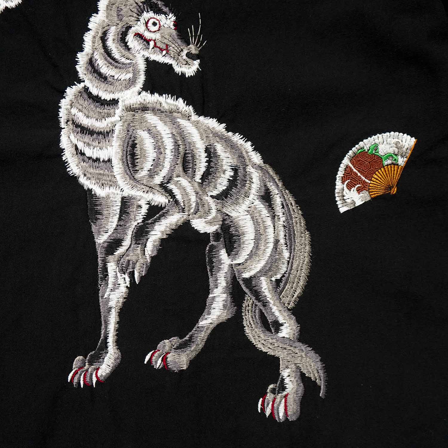 FULLCOUNT �ե륫����� FULLCOUNT��Ħ����  ���㥱�å� ��CLASSIC TATTOO EMBROIDERY SPORT JACKET ORIGINAL DRAWING by "HORIDAI" ��  2054-1