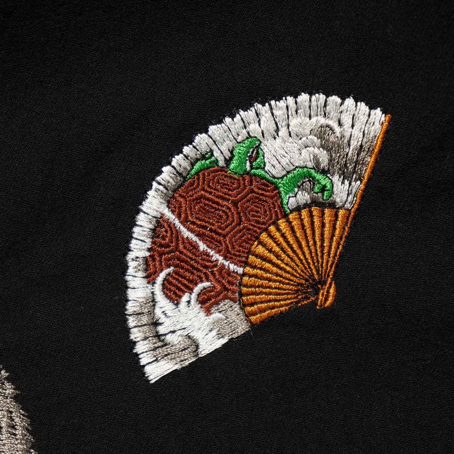 FULLCOUNT �ե륫����� FULLCOUNT��Ħ����  ���㥱�å� ��CLASSIC TATTOO EMBROIDERY SPORT JACKET ORIGINAL DRAWING by "HORIDAI" ��  2054-1