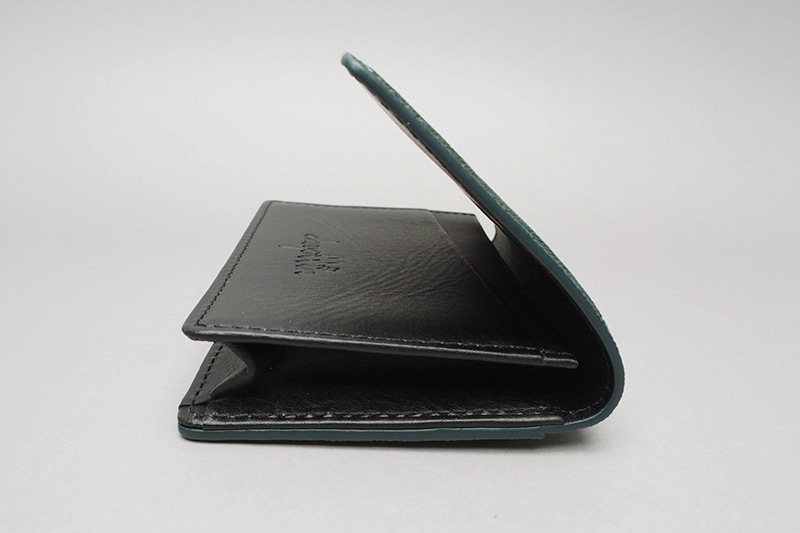 chapllin ����åץ�� �����ɥ����� ��ELEPHANT LEATHER CARD CASE�� GREEN CPC-CC-EL-GN
