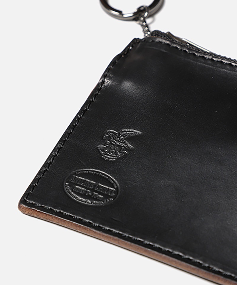 MR.OLIVE �ߥ��������꡼�� �����󥱡��� HORWEEN CHROMEXCEL LEATHER "ZIP COIN CASE" ME422H