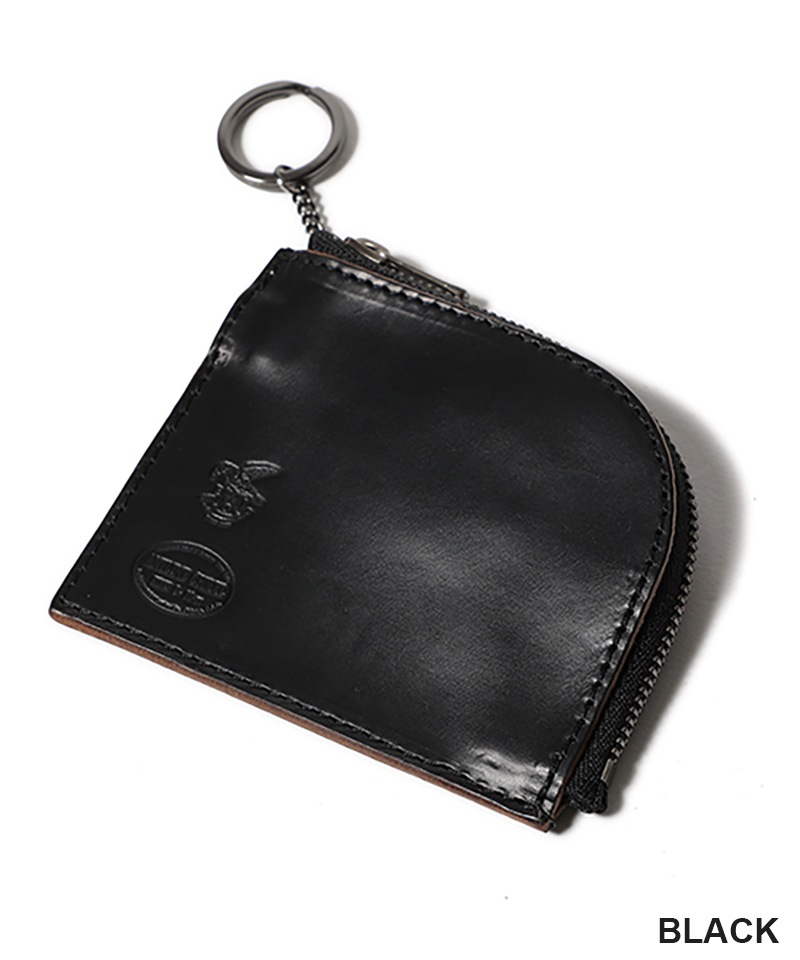 MR.OLIVE �ߥ��������꡼�� �����󥱡��� HORWEEN CHROMEXCEL LEATHER "ZIP COIN CASE" ME422H