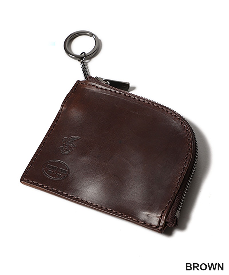 MR.OLIVE �ߥ��������꡼�� �����󥱡��� HORWEEN CHROMEXCEL LEATHER "ZIP COIN CASE" ME422H