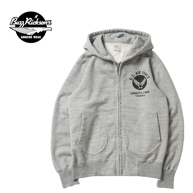 BUZZ RICKSON'S �Х��ꥯ����  �������å� �ѡ����� "FULL ZIP SWEAT PARKA U.S. AIR FORCE" BR65599