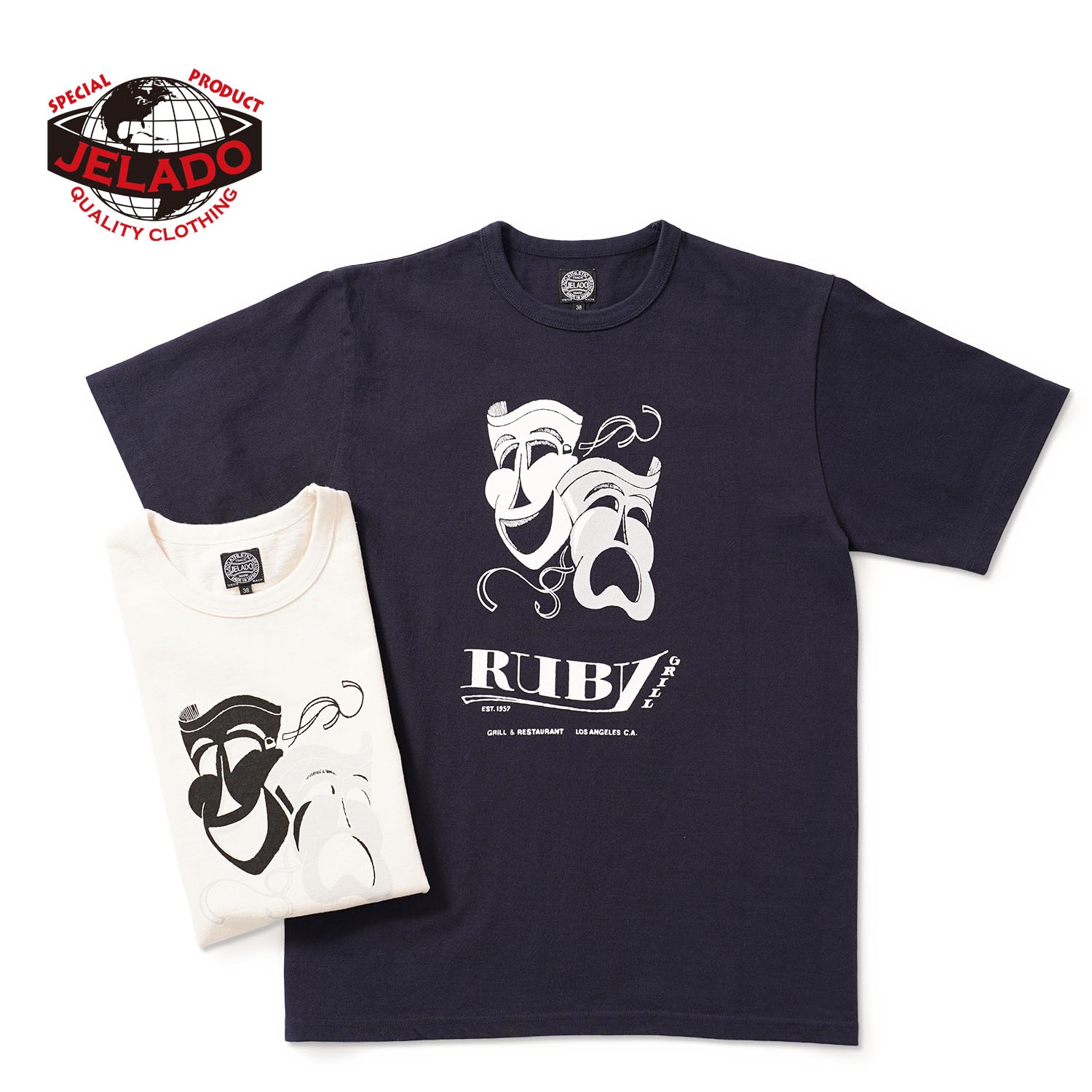 JELADO �����顼�� Ⱦµ T����� "RUBY GRIL Tee" AB21237