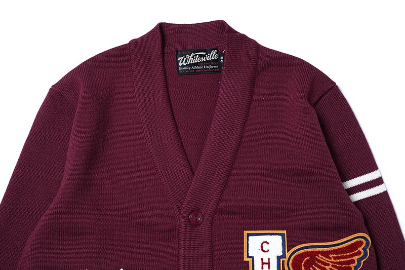 Whitesville �ۥ磻�ĥӥ롡�����ǥ����󡡡�WOOL LETTERED SWEATER�ɡ�WV90260