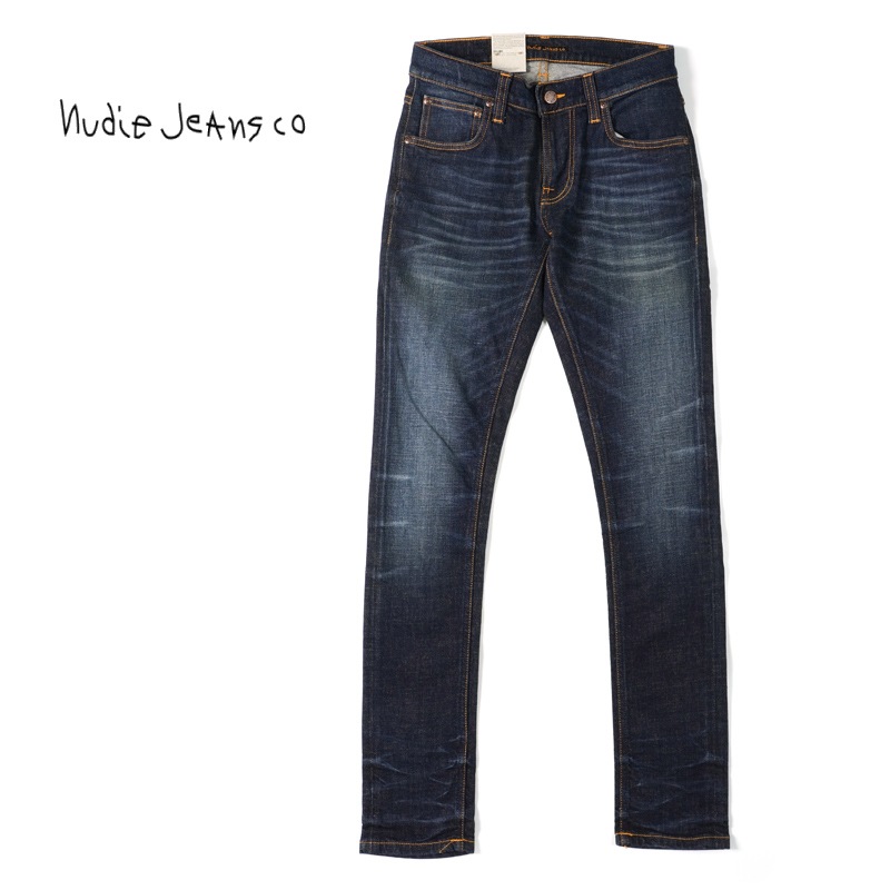 Nudie Jeans Co. スリムフィット デニムパンツ すごく ダークブルー 