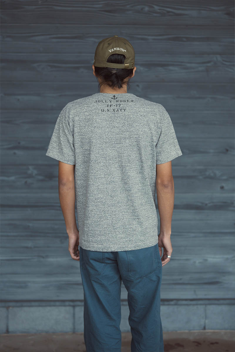 BUZZ RICKSON'S �Х��ꥯ���� ȾµT����� SLUB YARN T-SHIRT "VF-17" BR79561