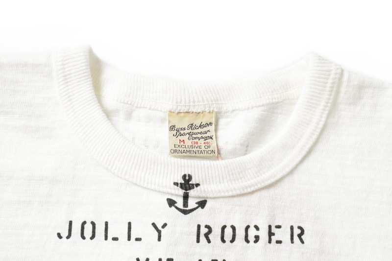 BUZZ RICKSON'S �Х��ꥯ���� ȾµT����� SLUB YARN T-SHIRT "VF-17" BR79561