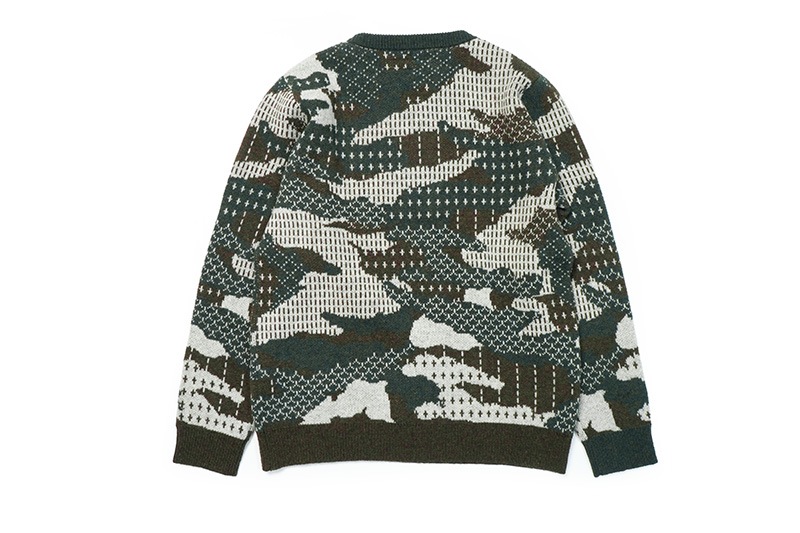 FDMTL �ե������󥿥� �������� "PATCHWORK WOOL SWEATER" WL31