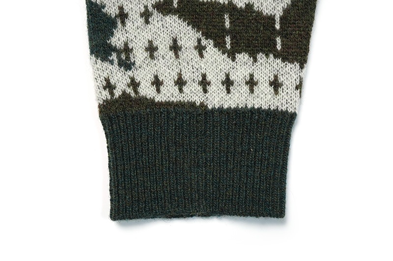 FDMTL �ե������󥿥� �������� "PATCHWORK WOOL SWEATER" WL31
