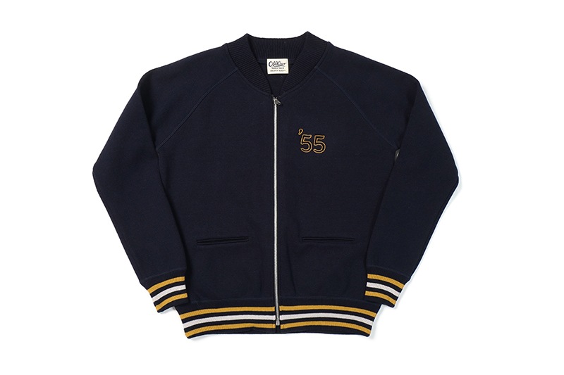 OLD CROW ������ɥ����� ���㥱�å�  "FOUR CYL. RACING. - KNIT BLOUSON"  OC-24-AW-09