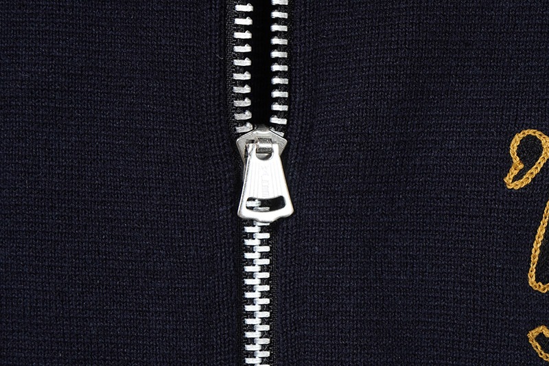 OLD CROW ������ɥ����� ���㥱�å�  "FOUR CYL. RACING. - KNIT BLOUSON"  OC-24-AW-09